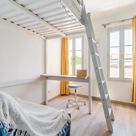 Maison Chaleureuse & Spacieuse Gare Saint Jean דירה